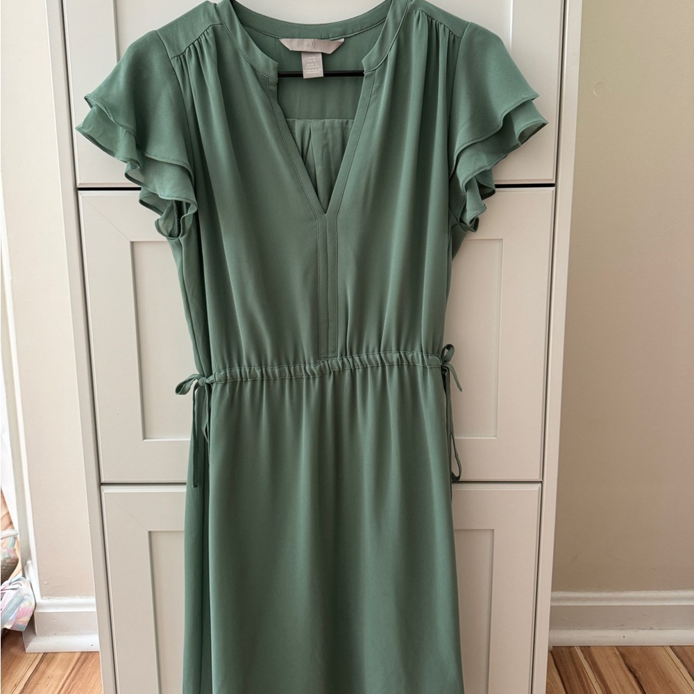 Sage Midlength Dress